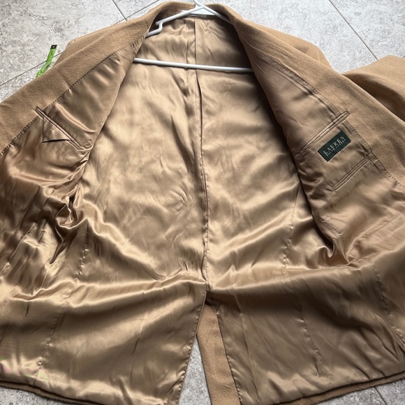 Lauren Ralph Lauren Camel Hair Tan Blazer - Picture 6 of 6